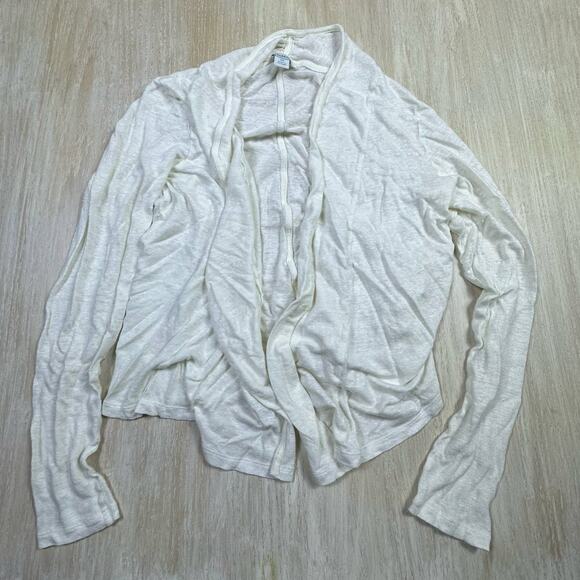 Sundance White Open Front Lightweight Casual Layering Versatile Knit Cardigan XS - Picture 1 of 12